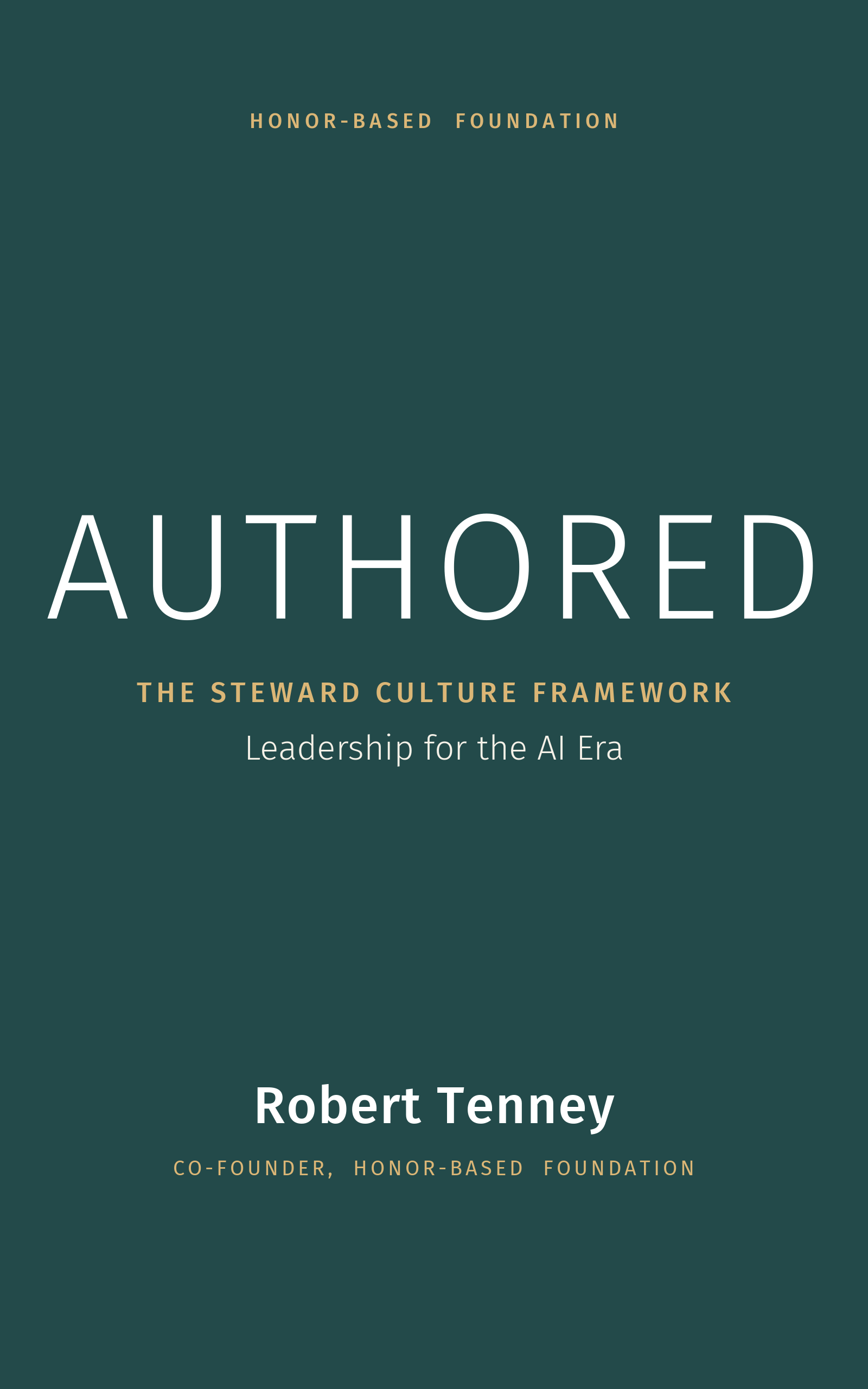Authored book cover